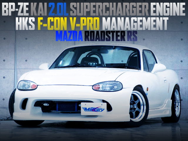 BPZE KAI 2000cc SUPERCHARGER ENGINE INTO NB8C ROADSTER RS 