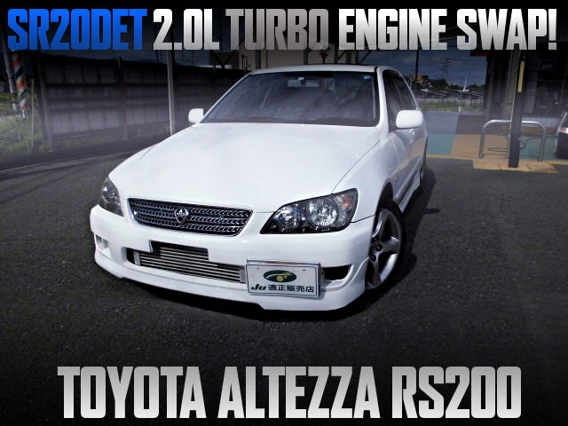 SR20 TURBO ENGINE SWAPPED SXE10 ALTEZZA RS200
