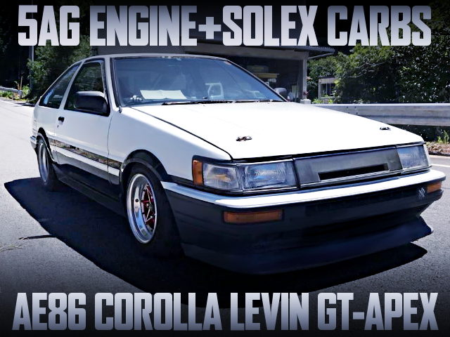 5AG AND SOLEX CARBS WITH AE86 LEVIN GT APEX