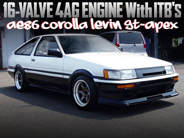 16V 4AG with ITBs OF AE86 COROLLA LEVIN GT APEX