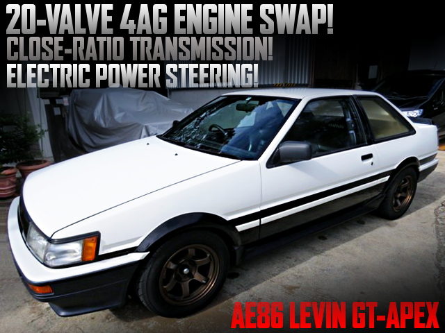 20V 4AGE SWAPPED AE86 PANDA LEVIN GT-APEX