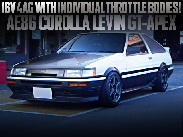 16V 4AG with ITBs OF AE86 LEVIN GT APEX