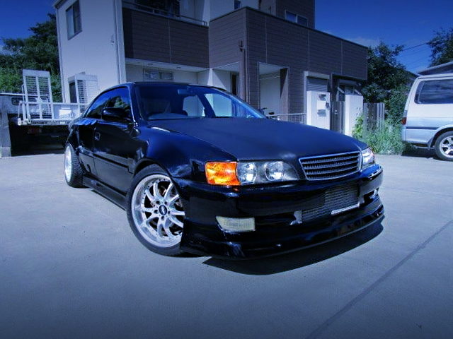 FRONT EXTERIOR FOR JZX100 CHASER WIDEBODY OF BLACK