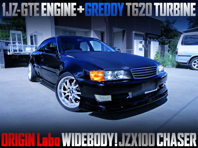 GREDDY T620 TURBO AND ORIGIN LABO WIDEBODY OF JZX100 CHASER