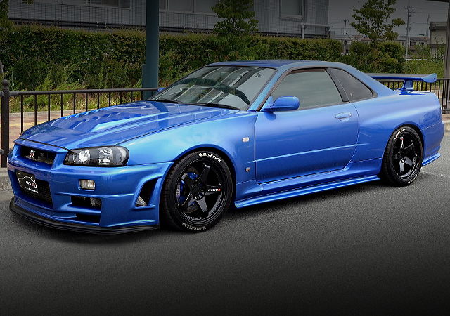 FRONT EXTERIOR R34 GT-R