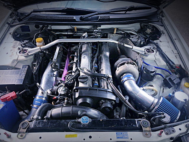 RB26 ITBs ON RB25DET ENGINE With BLITZ SINGLE TURBO