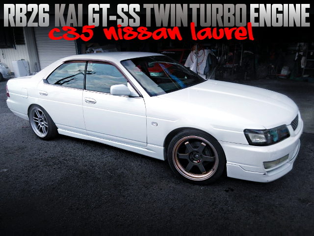 RB26 GT-SS TWINTURBO ENGINE SWAPPED C35 LAUREL