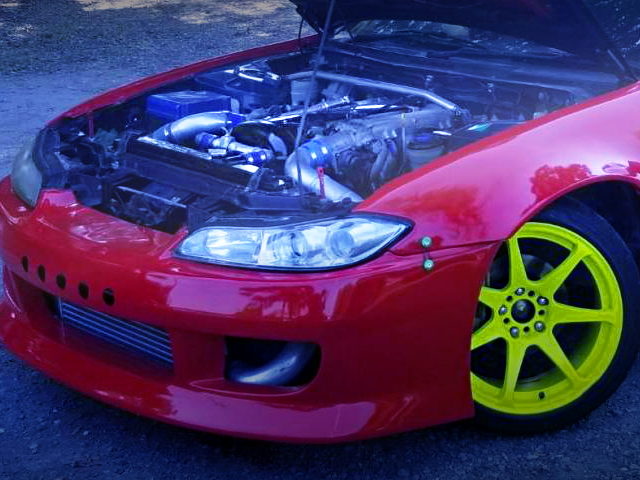 HOOD OPEN 1JZ SWAPPED S15 SILVIA