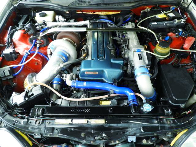 2JZ-GTE ENGINE with T78-33D SINGLE TURBO