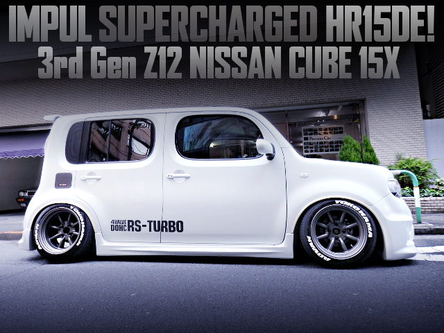 IMPUL SUPERCHARGER AND STANCE OF Z12 NISSAN CUBE 15x