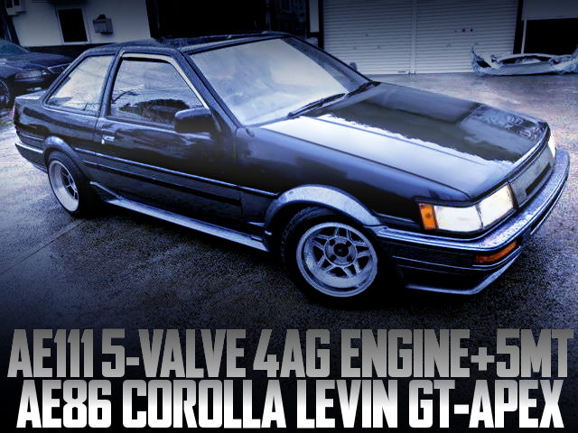 AE111 5-VALVE 4AG SWAPPED AE86 LEVIN GT-APEX