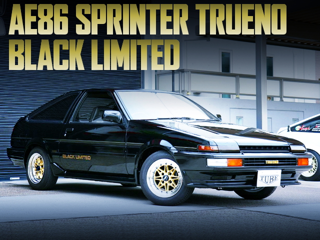 AE86 SPRINTER TRUENO GT APEX BLACK LIMITED