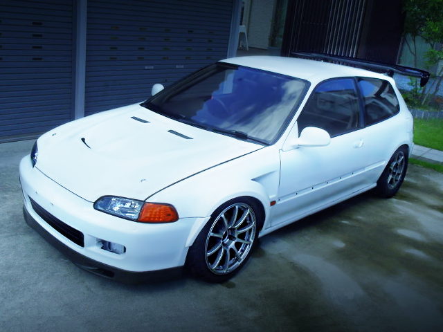 FRONT EXTERIOR OF EG6 CIVIC SiR