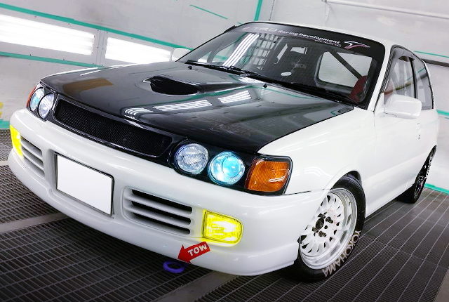 FRONT EXTERIOR OF EP82 STARLET GT