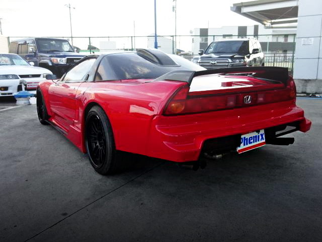 REAR EXTERIOR OF NA2 NSX WITH WIDEBODY