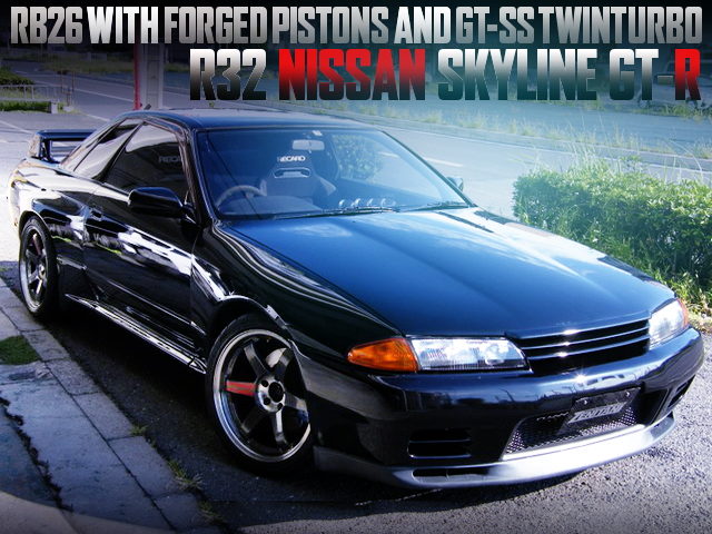 RB26 WITH FORGED PISTONS AND GT-SS TWINTURBO INTO R32 SKYLINE GT-R