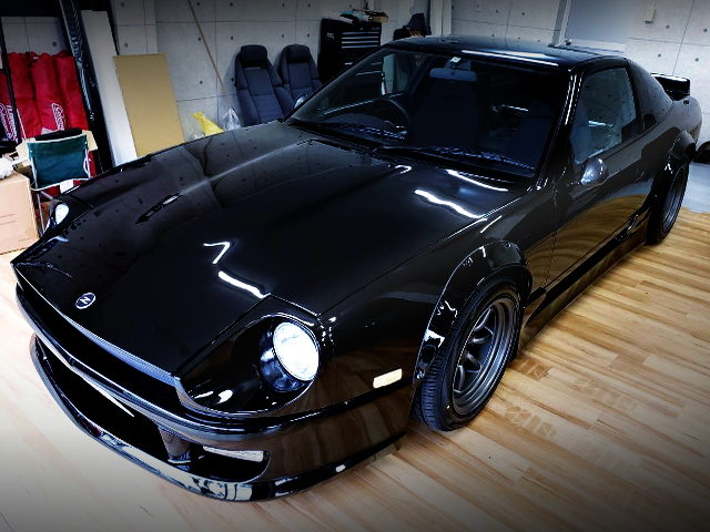 LEFT FRONT EXTERIOR OF S30Z FRONT END 180SX