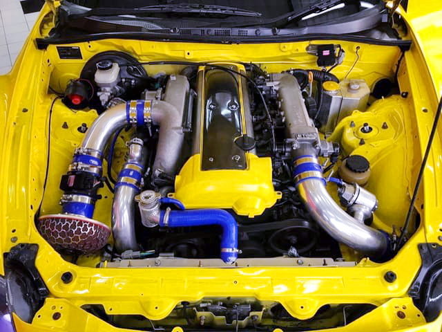 VVTi 1JZ-GTE TURBO ENGINE FOR RX8 ENGINE ROOM