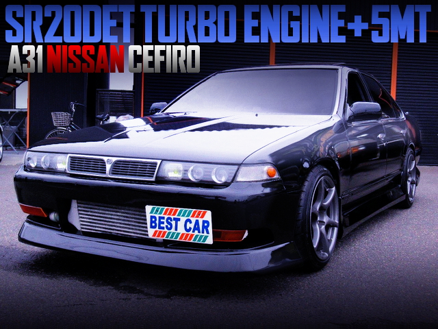 SR20DET SWAPPED A31 CEFIRO WITH BLACK COLOR