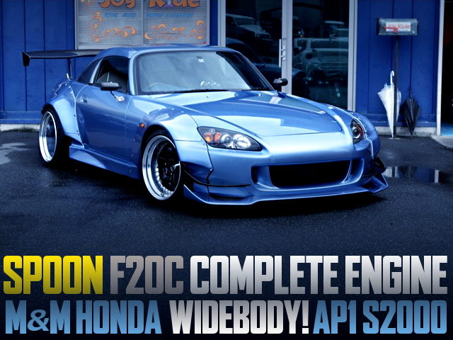 SPOON ENGINE AND M and M WIDEBODY OF AP1 S2000