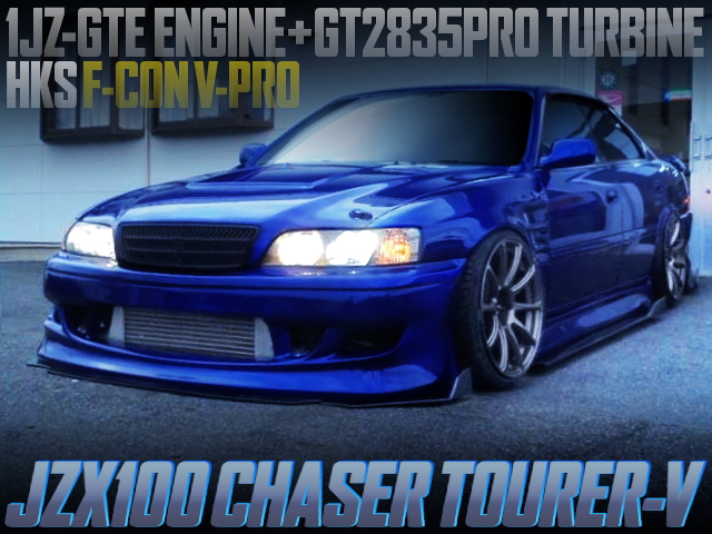GT2835PRO TURBO AND F-CON V-PRO WITH JZX100 CHASER TOURER-V