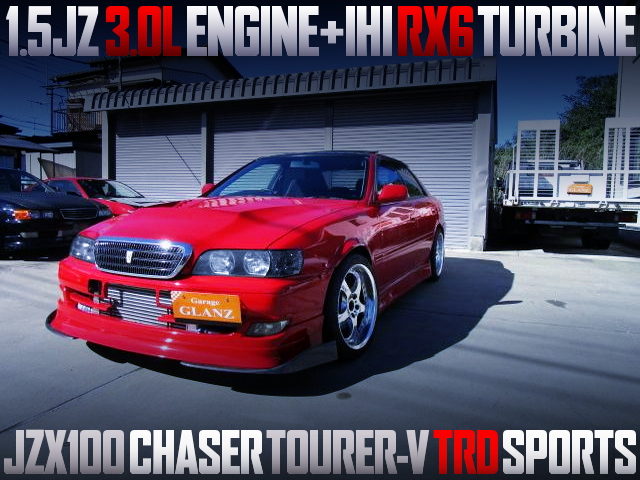 15JZ ENGINE with IHI RX6 TURBO INTO JZX100 CHASER TOURER-V TRD SPORTS