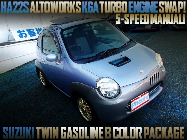 ALTOWORKS K6A TURBO ENGINE SWAPPED SUZUKI TWIN GASOLINE B COLOR PACKAGE
