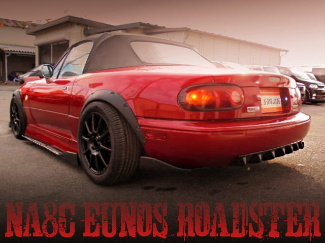 BAGGED NA8C EUNOS ROADSTER RED