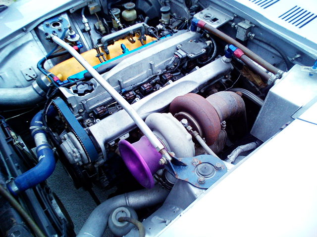 RB26 ENGINE WITH GREDDY BIG SINGLE TURBO