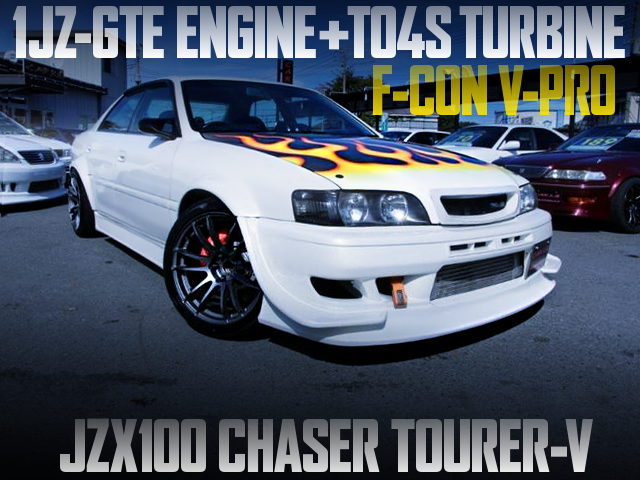 1JZ WITH TO4S TURBO AND HKS V-PRO TO A JZX100 CHASER TOURER-V