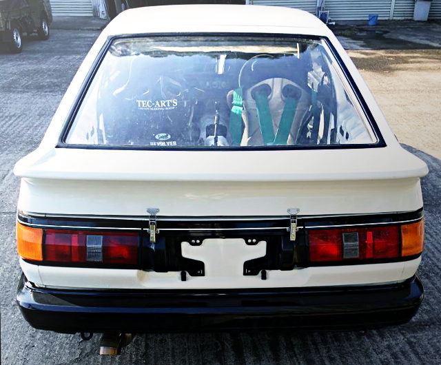 REAR HATCH And TAILLIGHT OF AE86 LEVIN