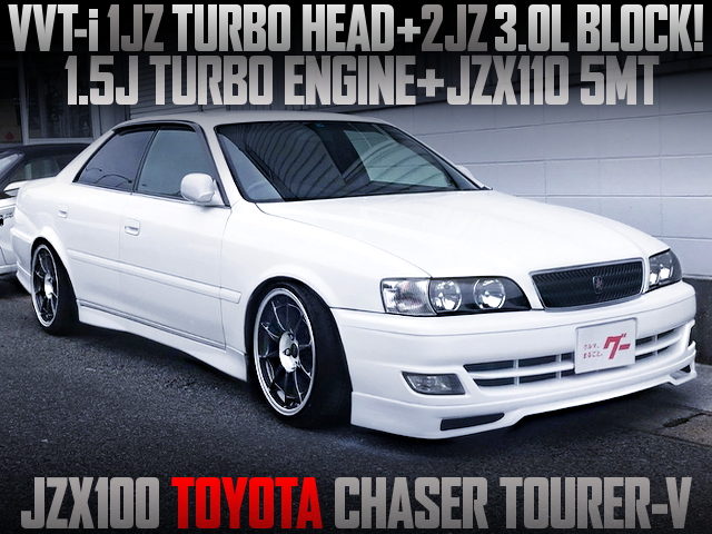 1JZ HAED WITH 2JZ BLOCK INTO A JZX100 CHASER TOURER-V