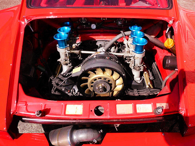 PORSCHE 930 OF 3200cc FLAT-SIX ENGINE WITH PMO CARBS