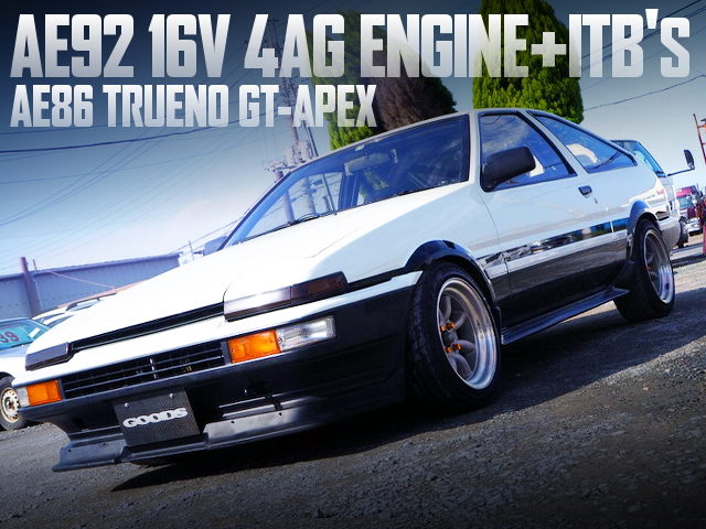 AE92 16V 4AG With ITBs INTO A AE86 TRUENO GT-APEX TO PANDA COLOR