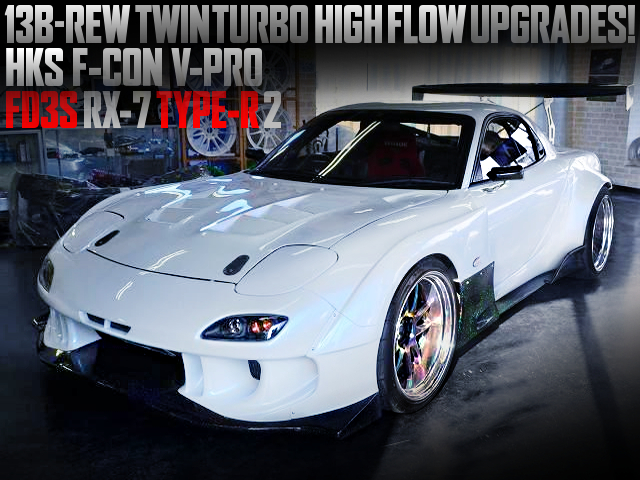HIGH FLOW TURBOs UPGRADES WITH FD3S RX7 TYPE-R2 WIDEBODY
