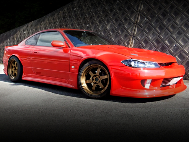 FRONT EXTERIOR S15 SILVIA SPEC-R TO RED