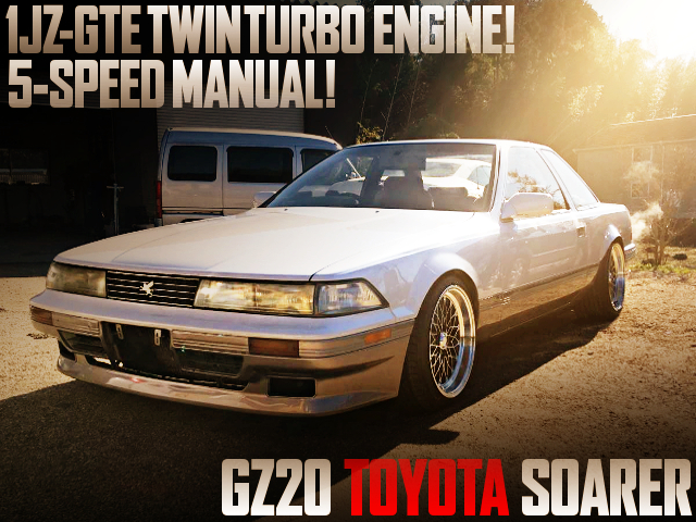 1JZ TWINTURBO AND 5MT SWAPPED GZ20 SOARER