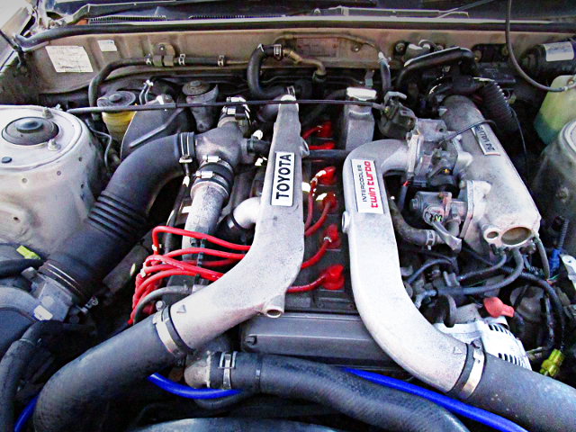 優先配送 トヨタ 1G-GTE ツインターボ インテーク - エンジン、過給器 