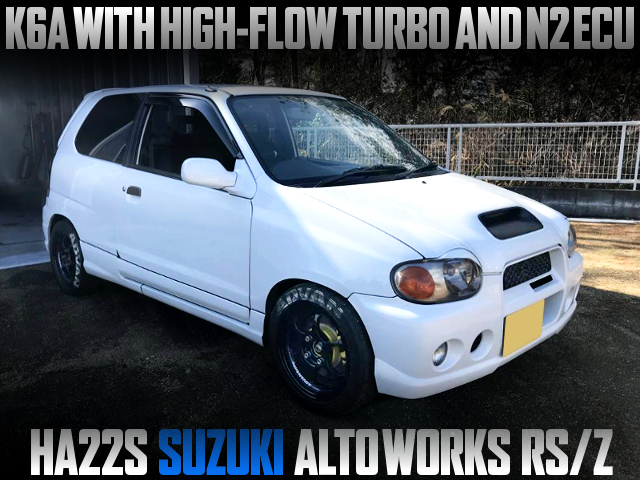 HIGH-FLOW TURBO AND N2 ECU INTO A HA22S ALTOWORKS RSZ