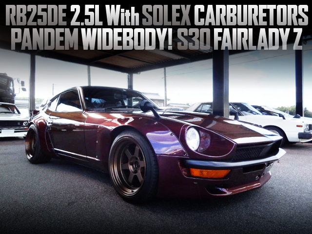 CARBS ON RB25DE SWAPPED S30Z TO PANDEM WIDEBODY
