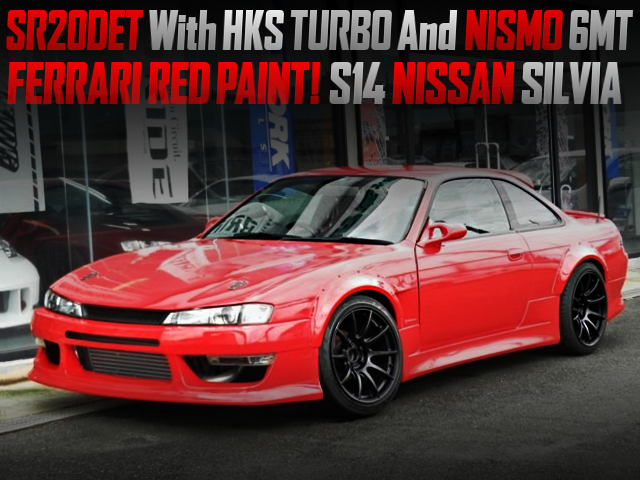 SR20DET With HKS TURBO AND NISMO 6MT INTO S14 SILVIA WIDEBODY
