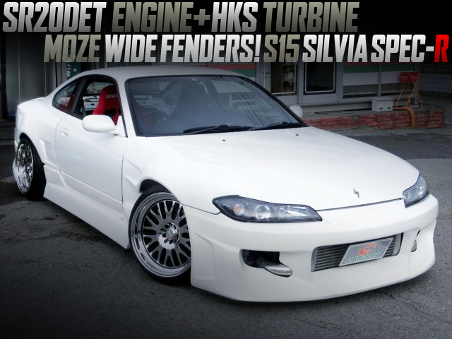 MOZE WIDEBODY AND HKS TURBO With S15 SILVIA SPEC-R