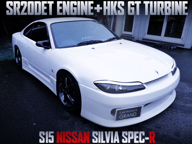 SR20DET With HKS GT TURBINE INTO A S15 SILVIA SPEC-R.