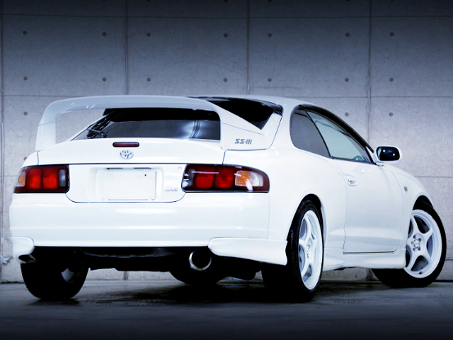 REAR EXTERIOR OF ST202 CELICA SS3