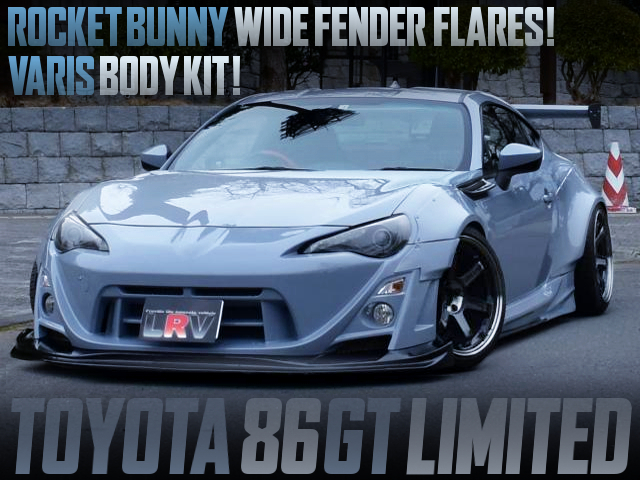 VARIS BODY KIT AND ROCKET BUNNY WIDE FENDER ARCHES INSTALLED TOYOTA 86GT LTD