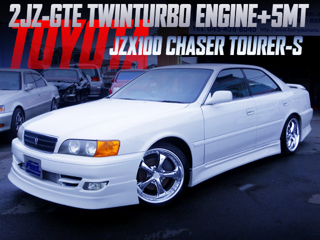 2JZ TWINTURBO AND 5MT INTO JZX100 CHASER TOURER-S