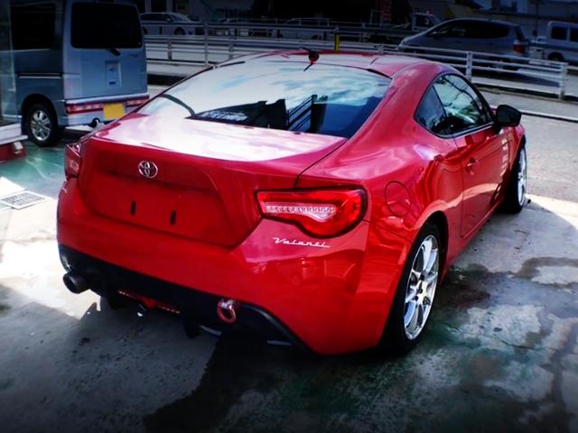 REAR EXTERIOR OF TOYOTA 86GT