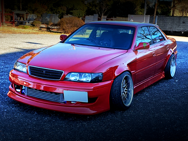 FRONT EXTERIOR OF JZX100 CHASER