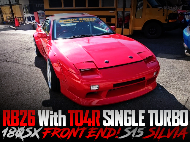 RB26 SWAP AND TO4R TURBO INTO 180SX FRONT END TO S15 SILVIA