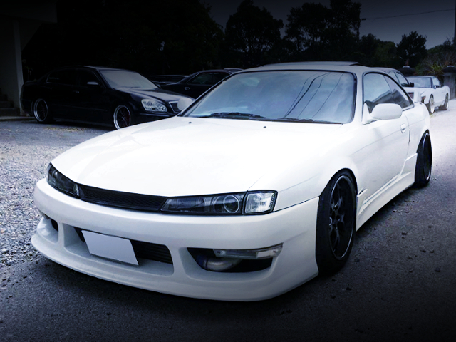 FRONT EXTERIOR OF S14 SILVIA WIDEBODY